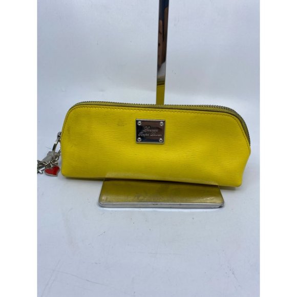 Lauren Ralph Lauren Women's Yellow Cosmetic Bag - Picture 2 of 6